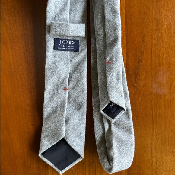 J. Crew gray wool tie - Picture 3 of 3